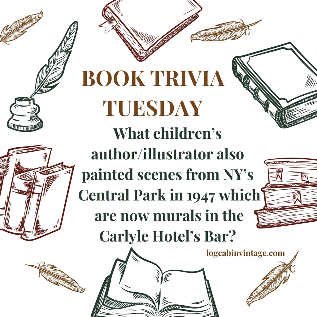 Book Trivia Tuesday Week 9