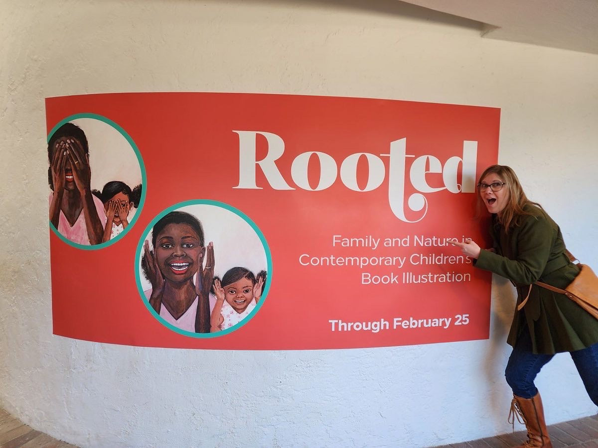 A Trip to the Brandywine Museum of Art to view the exhibit:  Rooted:  Family & Nature in Contemporary Children's Book Illustrations