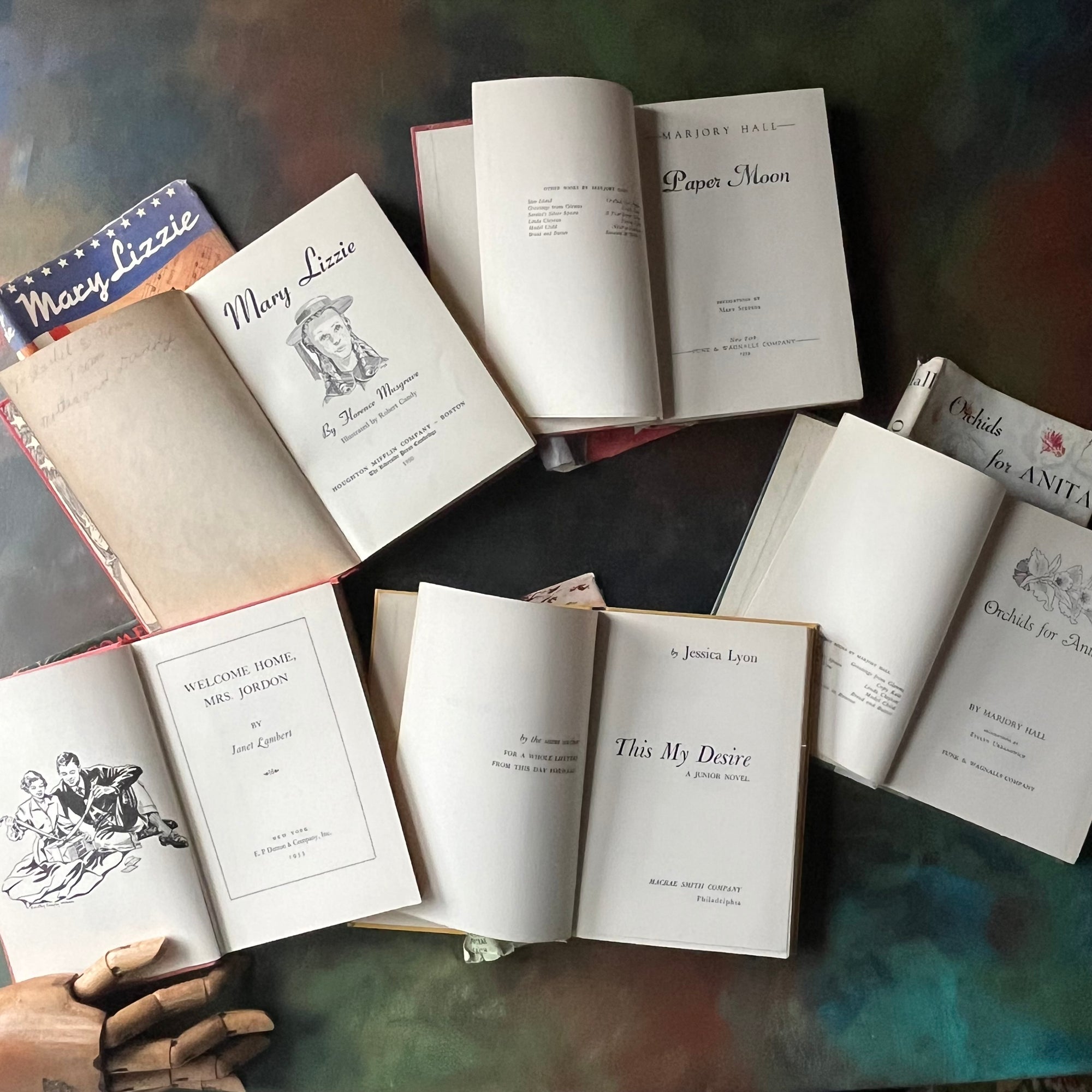 Vintage Stack of Junior Novels