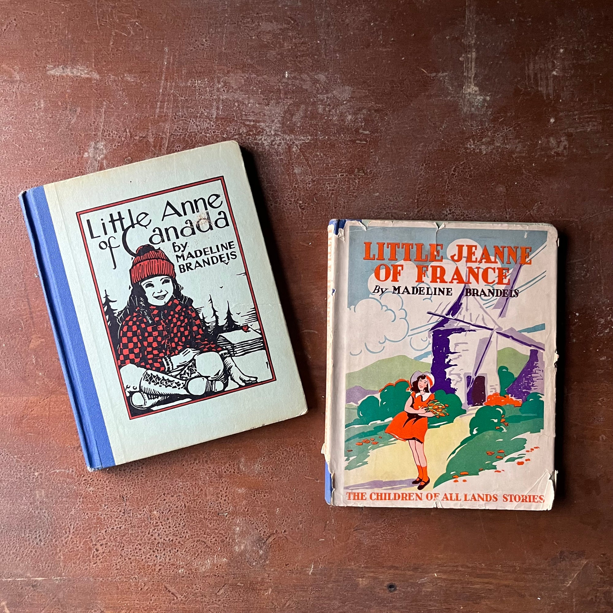 The Children of All Lands Book Set:  Little Anne of Canada & Little Jeanne of France