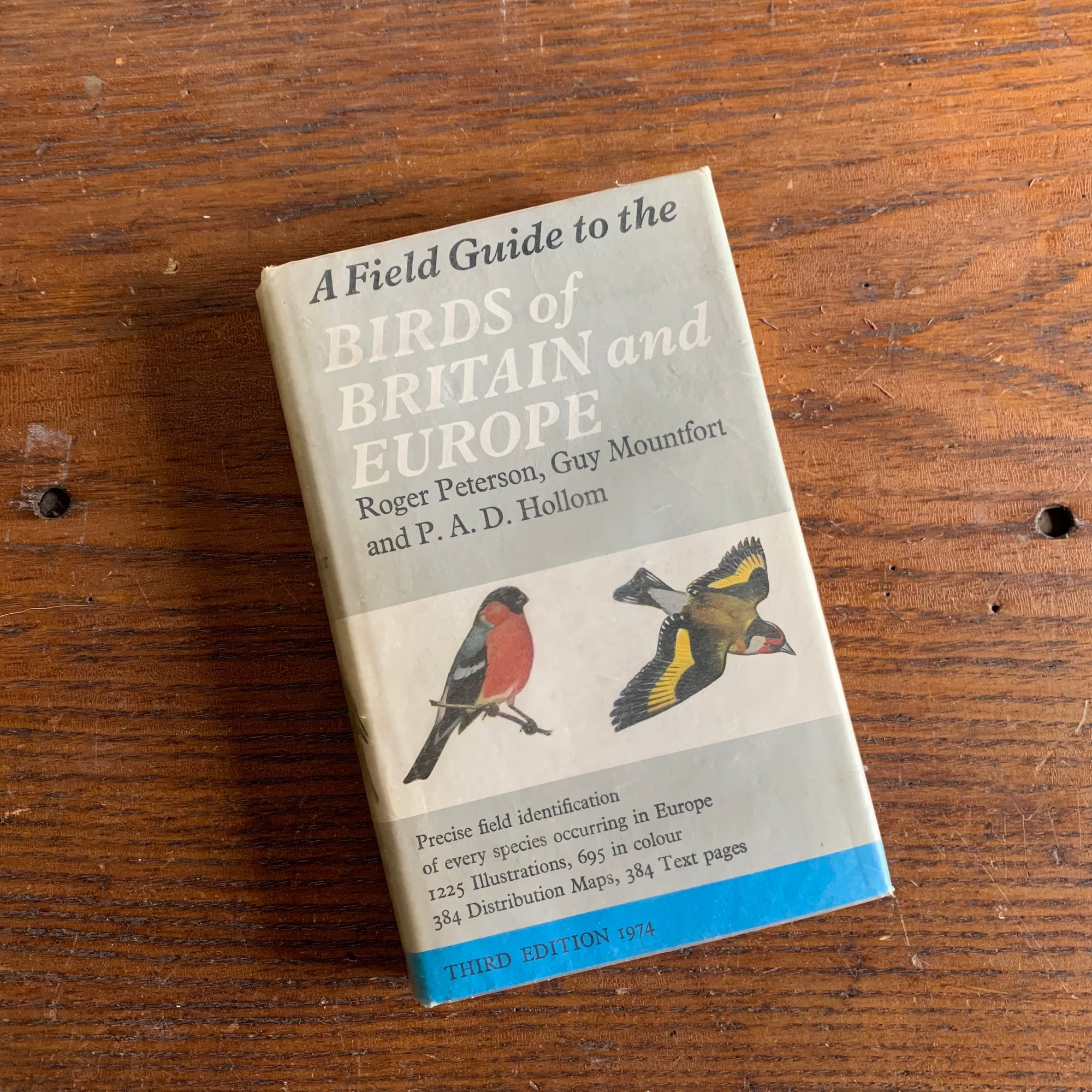 A Field Guide to the Birds of Britian - Dust Jacket Cover