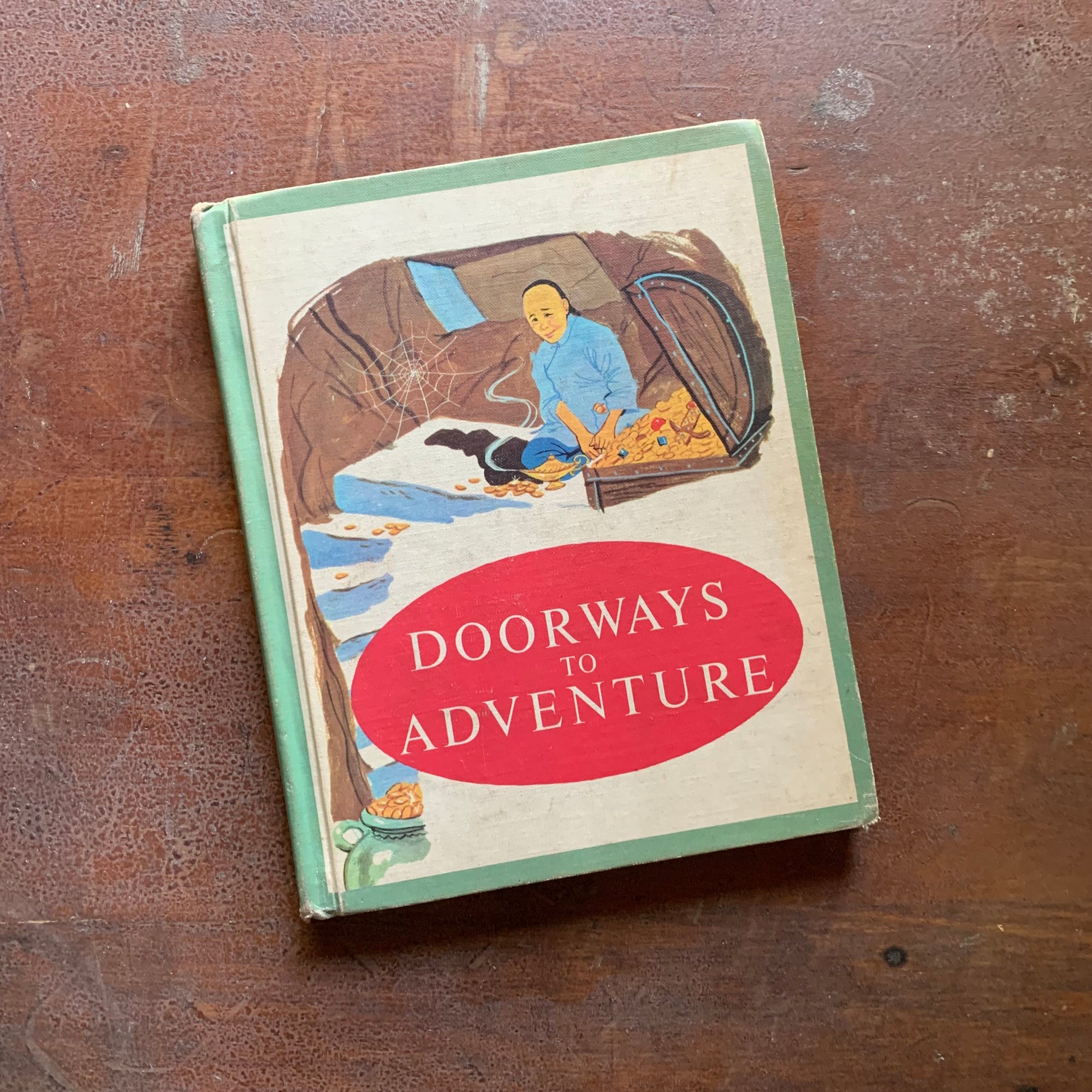 Doorways to Adventure - Vintage Reading Schoolbook - Front Cover
