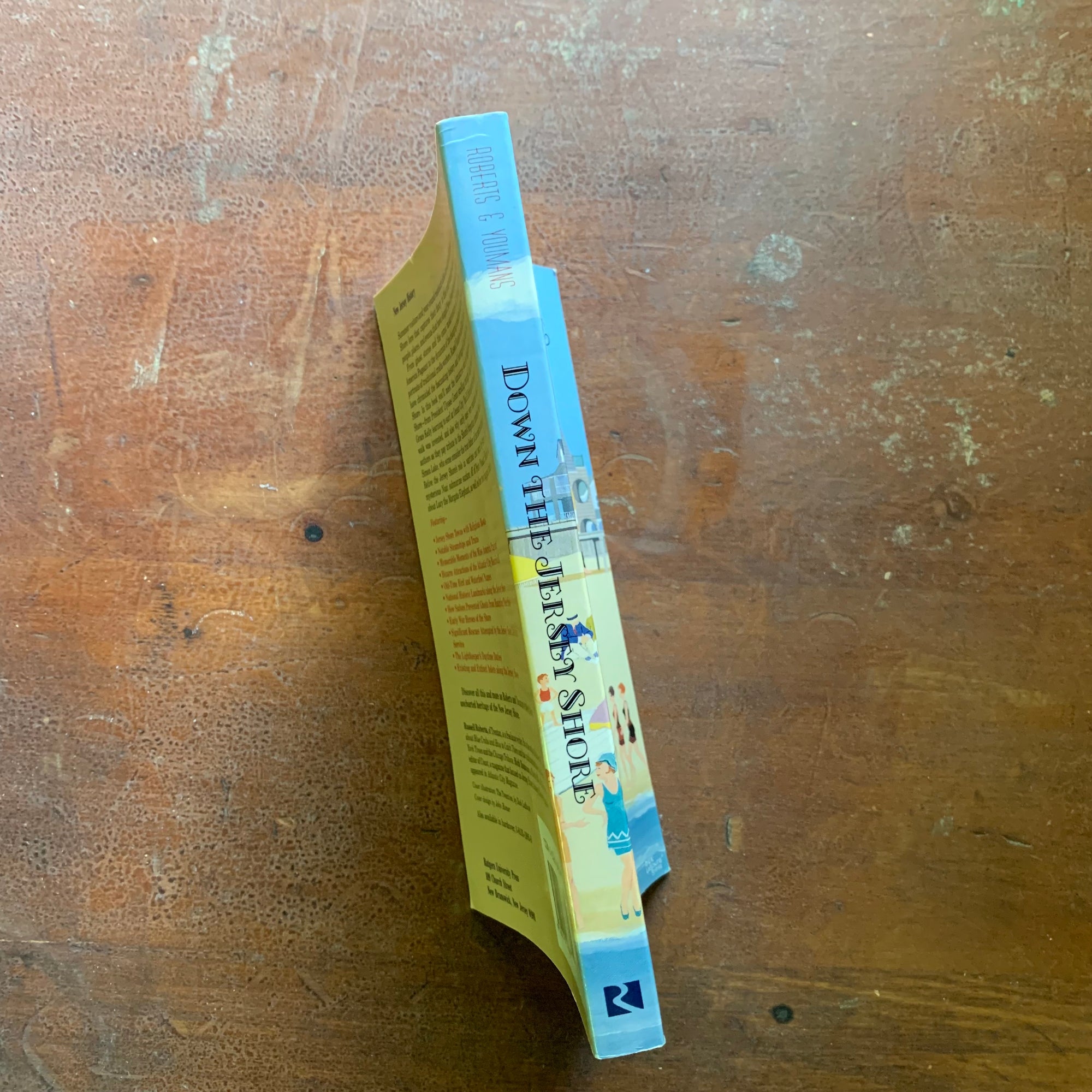 Down the Jersey Shore by Roberts & Youmans - Spine