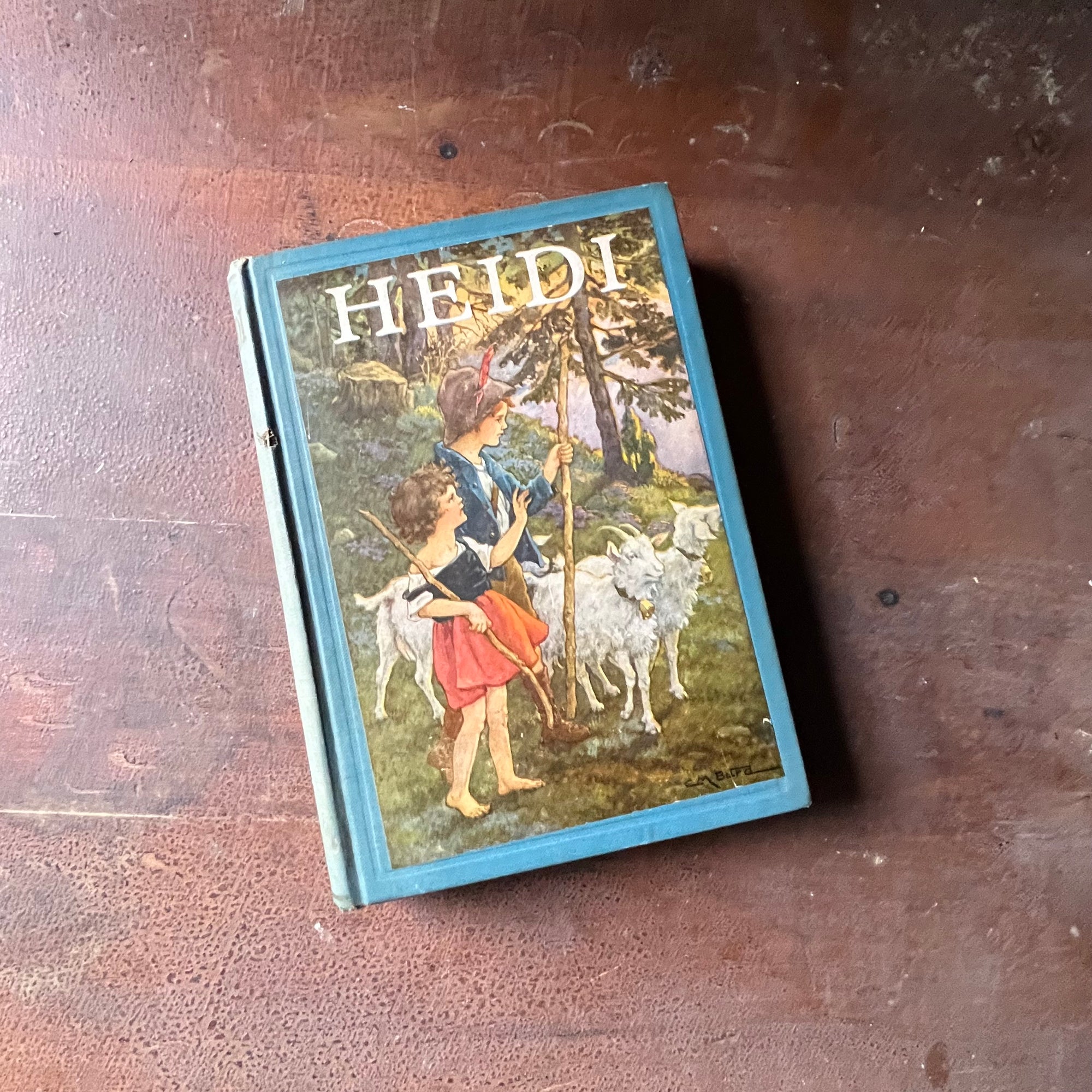 Heidi by Johanna Spyri - 1924 The John C. Winston Company