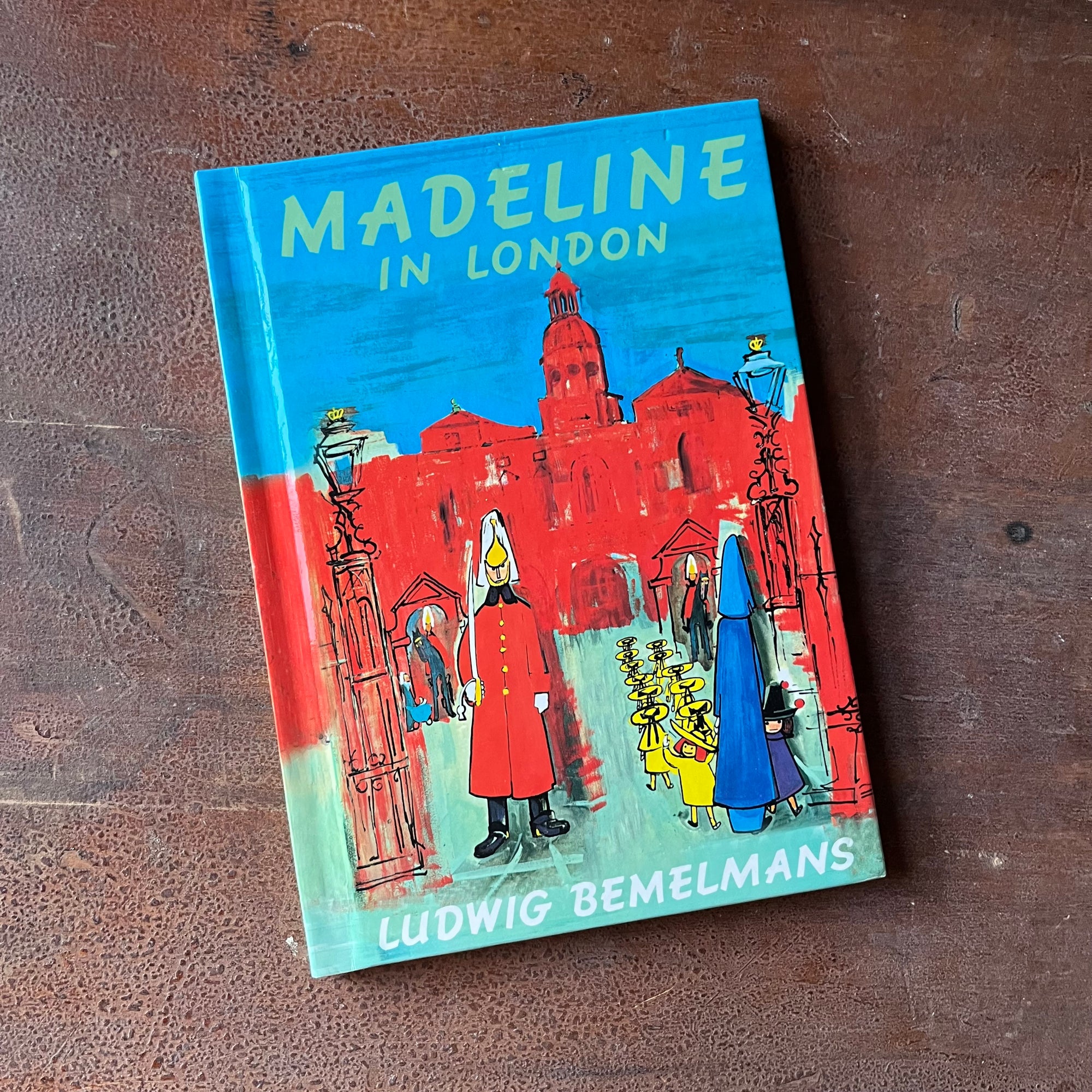 Log Cabin Vintage - children's books, vintage children's books, picture book - Madeline by Ludwig Bemelmans a 2003 Weekly Reader Edition - view of the front cover