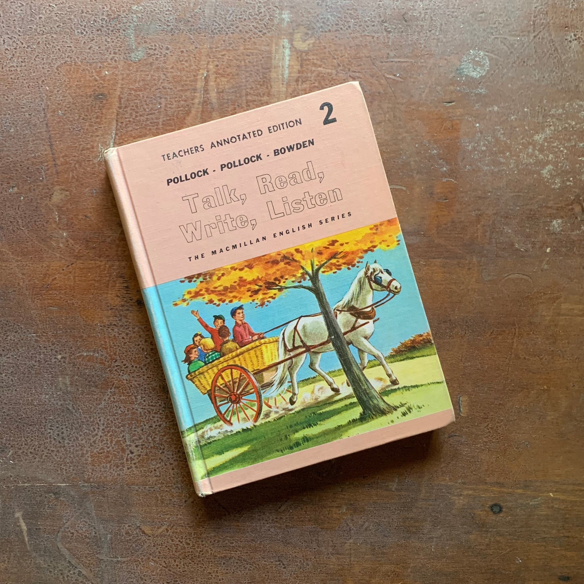 Talk, Read, Write, Listen Vintage School Book - 1960 Edition - Front Cover
