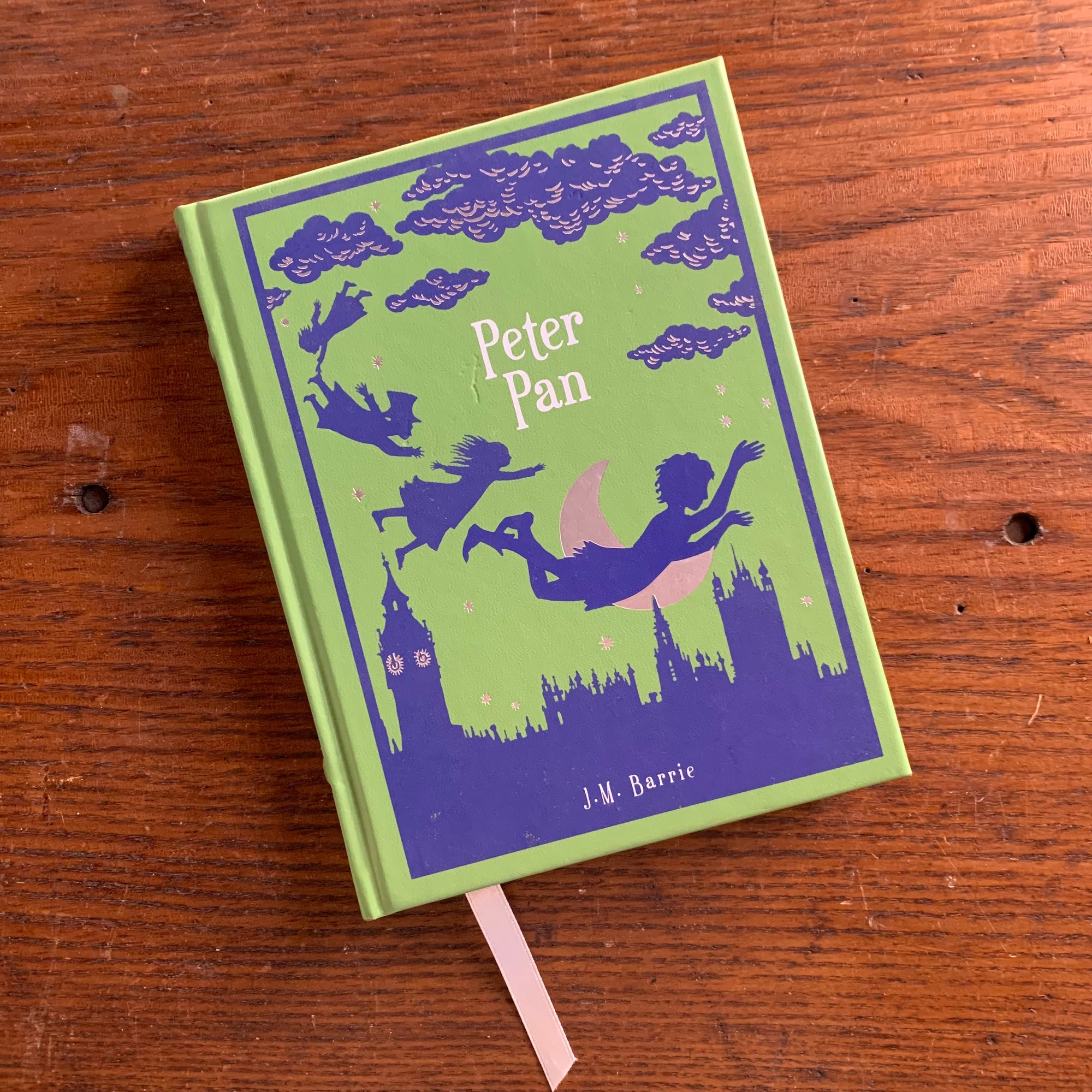 Peter Pan by J. M. Barrie - A 2012 Barnes & Noble Leather-Bound Edition