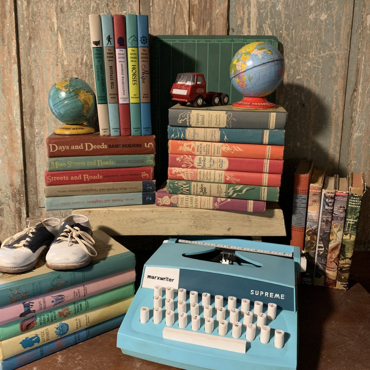 Collage of Vintage Children's Book Series