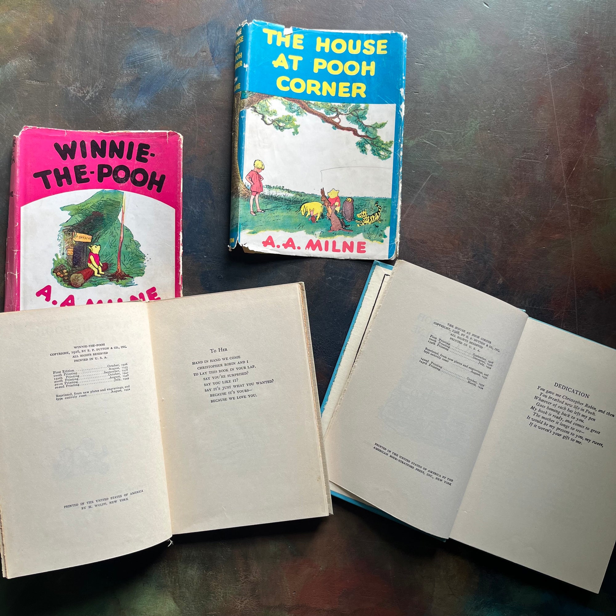 Winnie The Pooh and The House at Pooh Corner by A. A. Milne