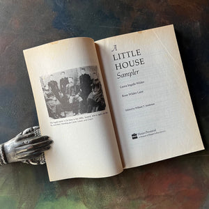 A Little House Sampler Edited by William T. Anderson-Laura Ingalls Wilder-Rose Wilder Lane-Biography-Little House on the Prairie Fans-view of the title page