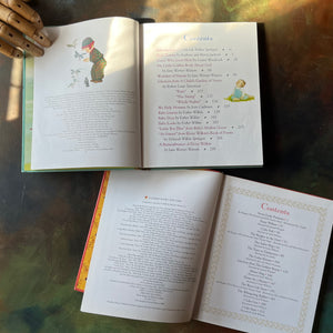 A Pair of Little Golden Book Collection-Friendly Tales-Eloise Wilkin Stories-Margaret Wise Brown-Garth Williams-vintage children's picture books-view of the copyright & contents pages
