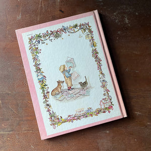 vintage children's picture book - A Time to Keep The Tasha Tudor Book of Holidays written and illustrated by Tasha Tudor - view of the back cover