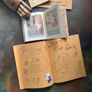 A Very Special House-Charlotte and the White Horse-written by Ruth Krauss with illustrations by Maurice Sendak-vintage children's books-view of the illustrations