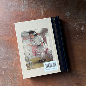 vintage children's classic story - Alice's Adventures in Wonderland written by Lewis Carroll with illustrations by Bessie Peace Gutmann & John Tenniel, Children's Classics Edition - view of the back cover
