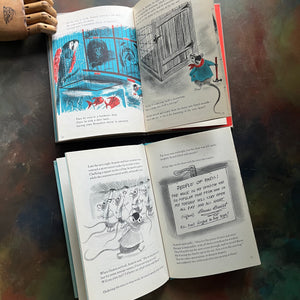 Anatole books written by Eve Titus with illustrations by Paul Galdone-Anatole and the Toyshop and Anatole and the Cat-vintage children's picture books-weekly reader books-view of the illustrations
