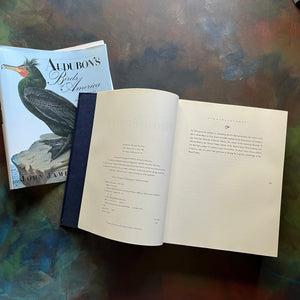 Audubon's Birds of America by John James Audubon-The Royal Octavo Edition-500 bird prints in one book-view of the copyright & acknowledgments pages