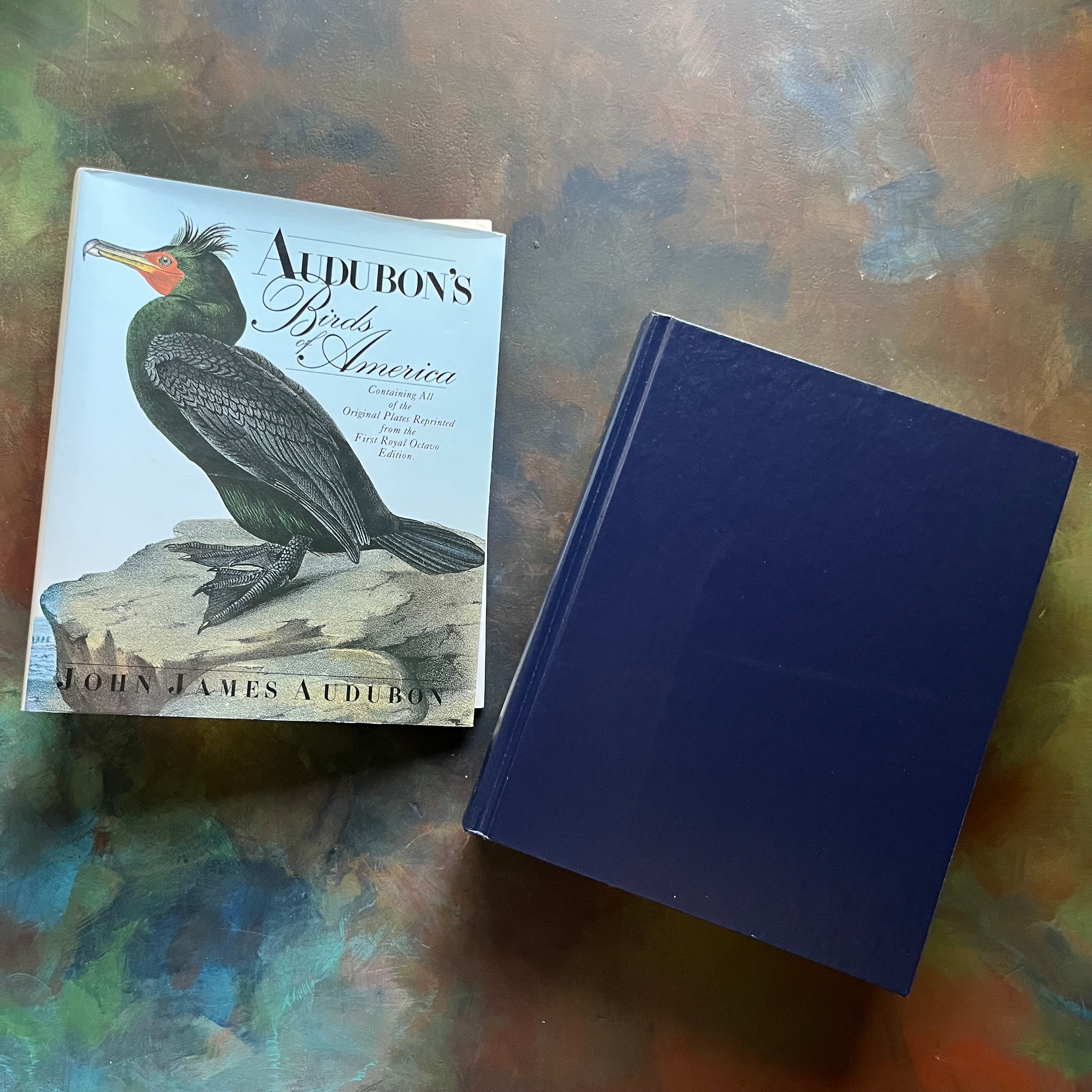 Audubon's Birds of America by John James Audubon-The Royal Octavo Edition-500 bird prints in one book-view of the front cover
