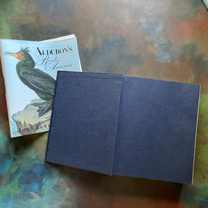 Audubon's Birds of America by John James Audubon-The Royal Octavo Edition-500 bird prints in one book-view of the inside cover