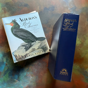 Audubon's Birds of America by John James Audubon-The Royal Octavo Edition-500 bird prints in one book-view of the spine