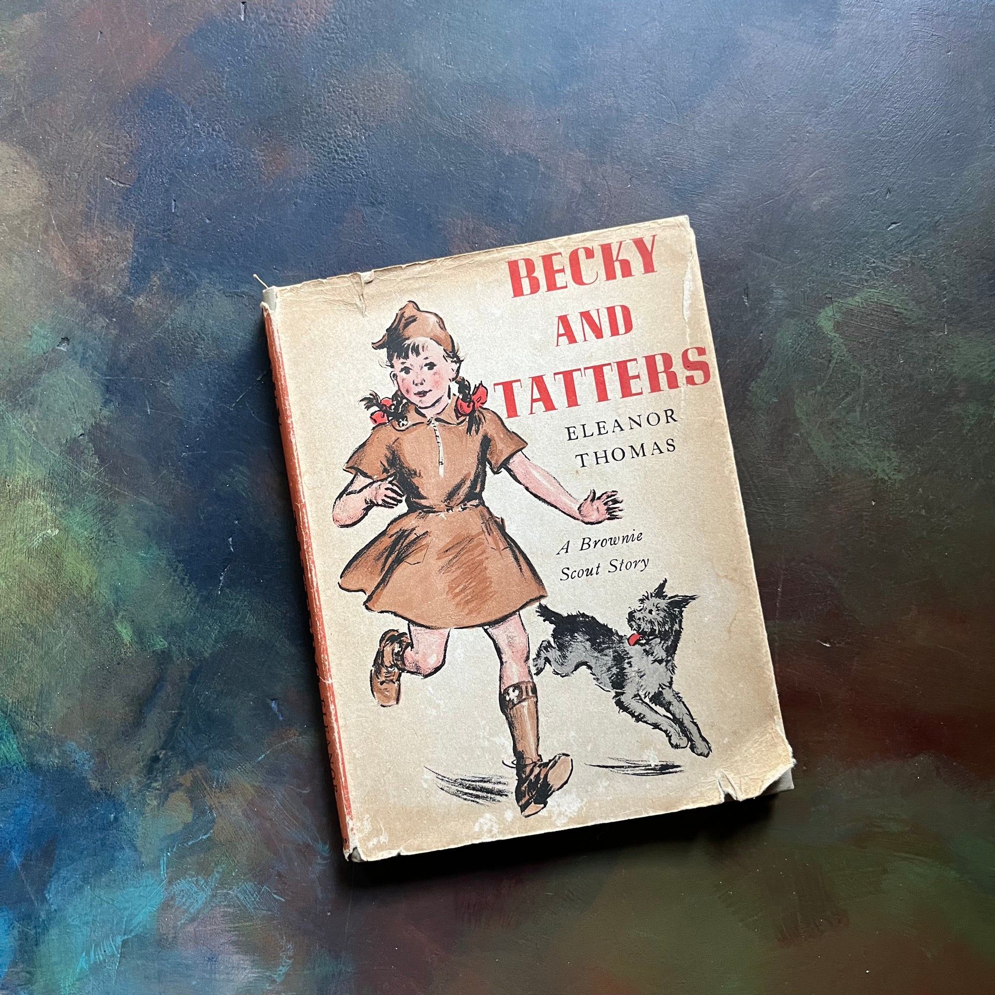Becky and Tatters:  A Brownie Scout Story by Eleanor Thomas - 1940 First Edition