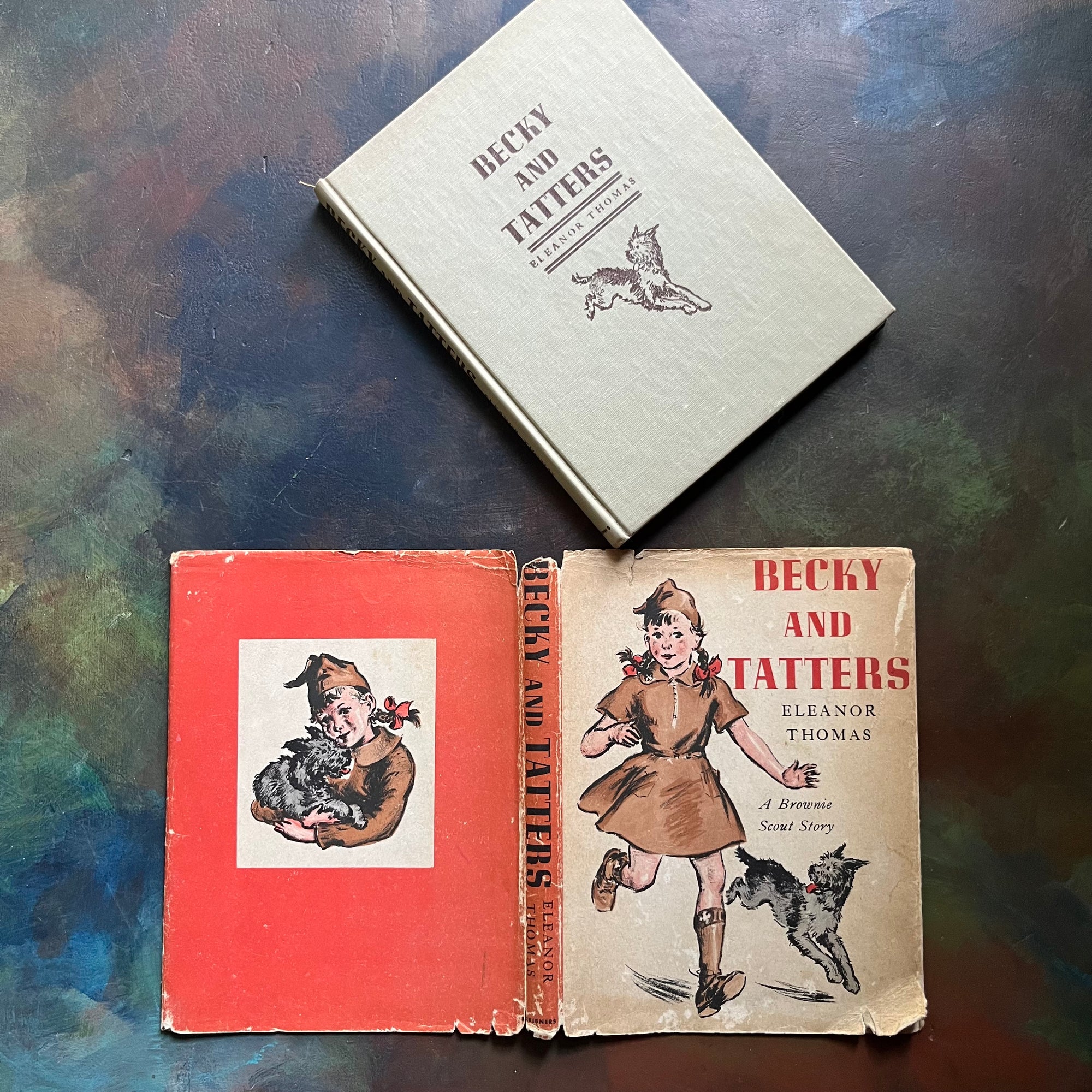Becky and Tatters:  A Brownie Scout Story by Eleanor Thomas - 1940 First Edition