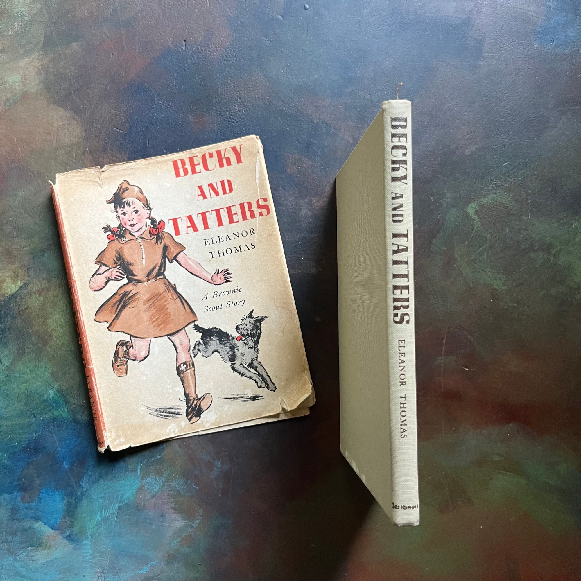 Becky and Tatters:  A Brownie Scout Story by Eleanor Thomas - 1940 First Edition