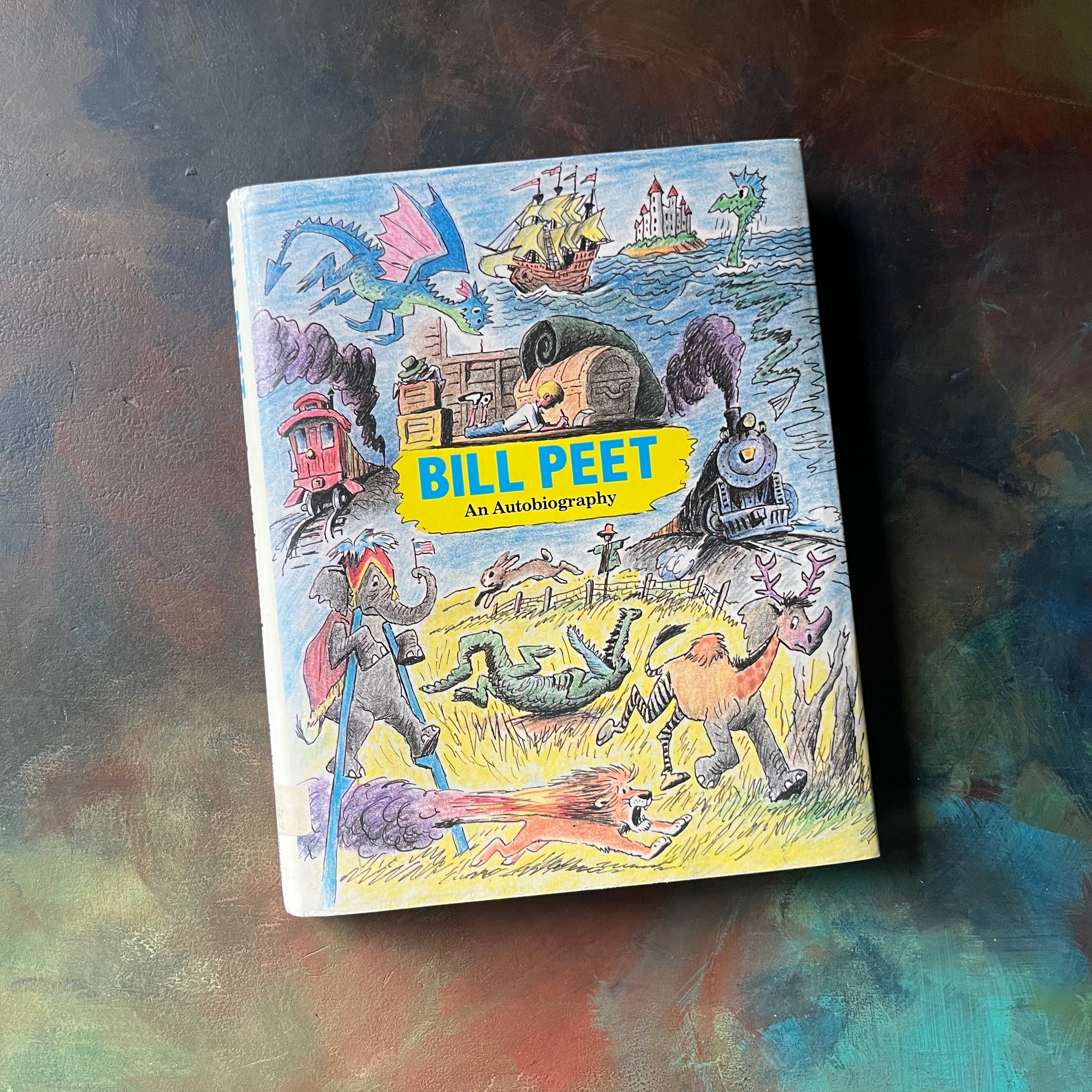 Bill Peet an Autobiography - A Caldecott Honor Book - 1989 Hardcover Edition