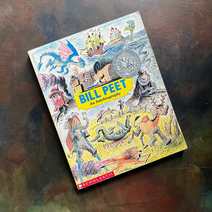 Bill Peet An Autobiography-vintage history book for kids-Caldecott Honor Book-vintage biography-Disney Illustrator-written and illustrated by Bill Peet-view of the front cover