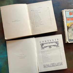 Billy Whiskers at the Fair and Billy Whiskers Friends-antique illustrated children's chapter books-Frances Trego Montgomery-view of the copyright & contents pages