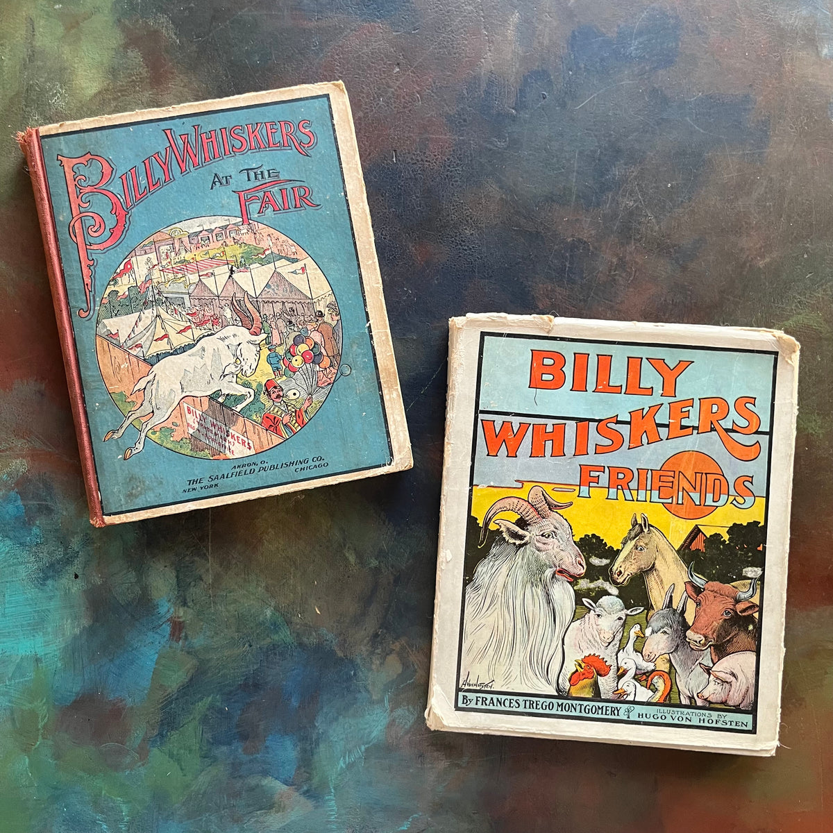 Pair of Billy Whiskers Books: at the Fair and Billy Whiskers Friends ...