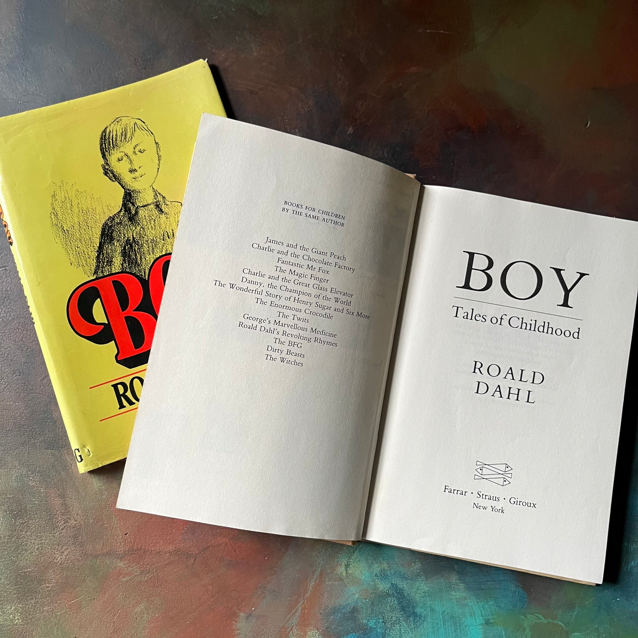 Boy An Autobiography by Roald Dahl vintage children's non-fiction - Log ...