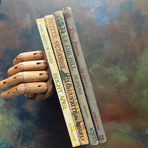 Bright April, Petite Suzanne, Up the Hill, and Elin's Amerika-Marguerite de Angeli-First Edition-vintage children's picture books-children's historical fiction-Pennsylvania history-Germantown, PA History-view of the spines