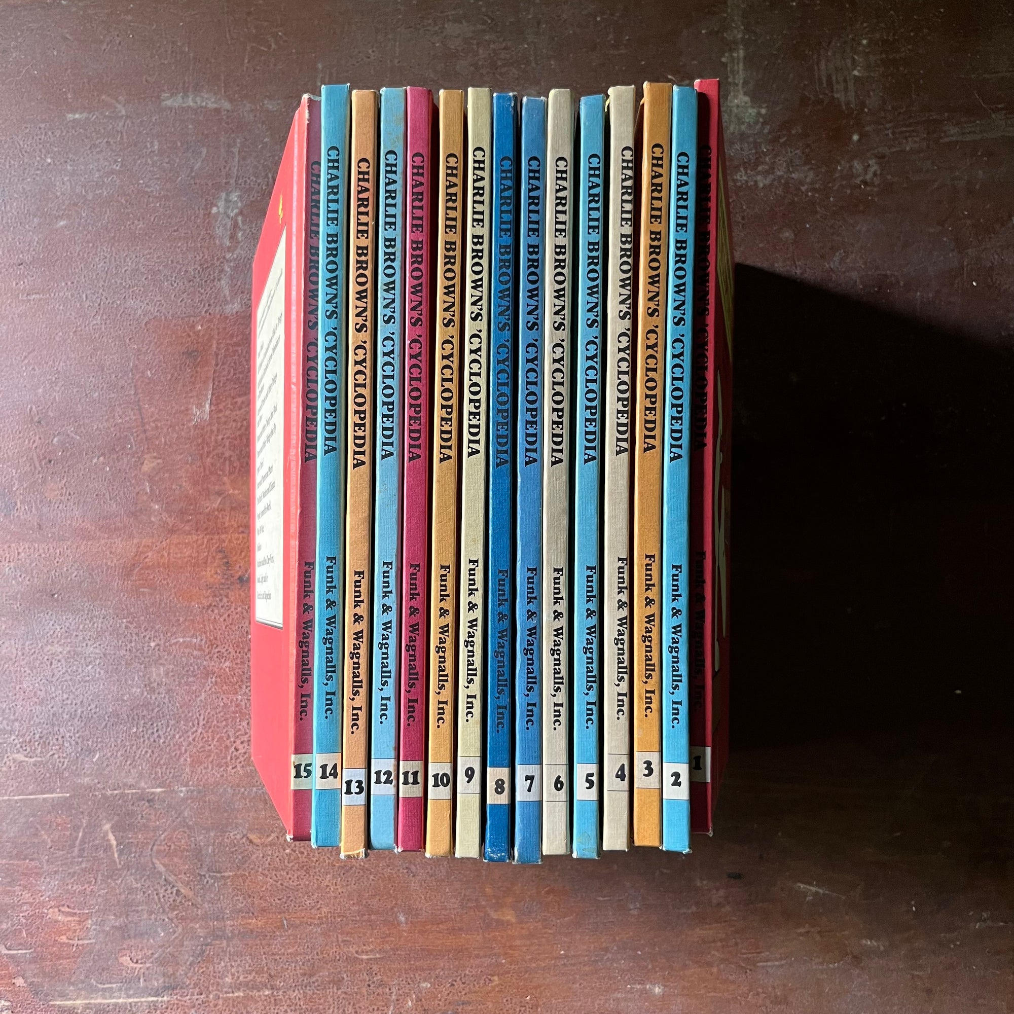 Charlie Brown's 'Cyclopedia Complete 15 Book Set - Log Cabin Vintage Charlie Brown's 'Cyclopedia Complete 15 Book Set - Log Cabin Vintage