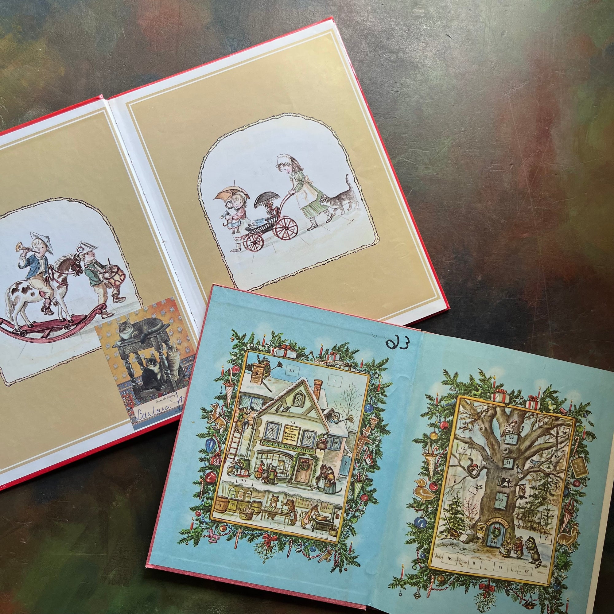 Tasha Tudor Christmas Books | Vintage Children's Book Set