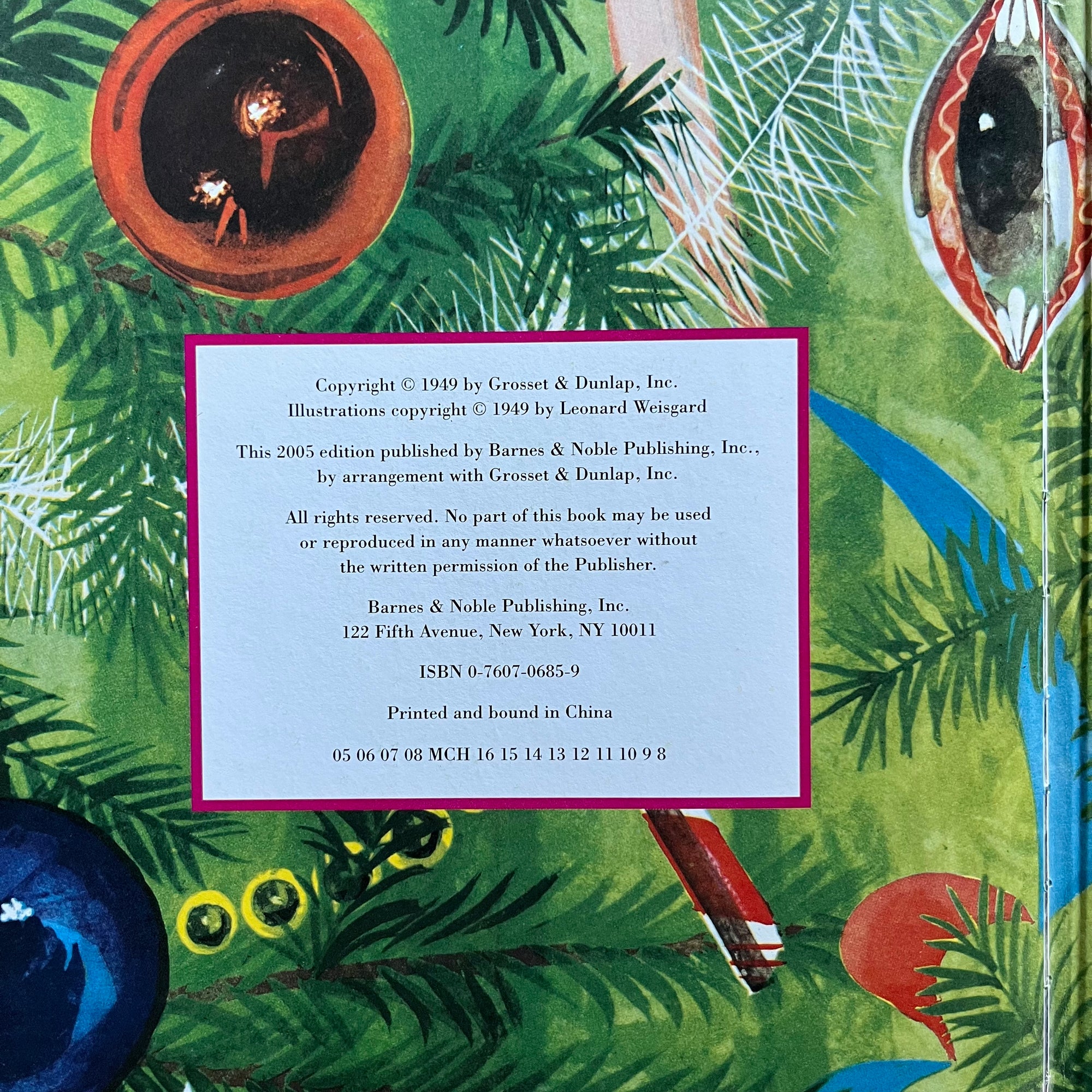 The Night Before Christmas by Clement C. Moore - Pictures by Leonard Weisgard