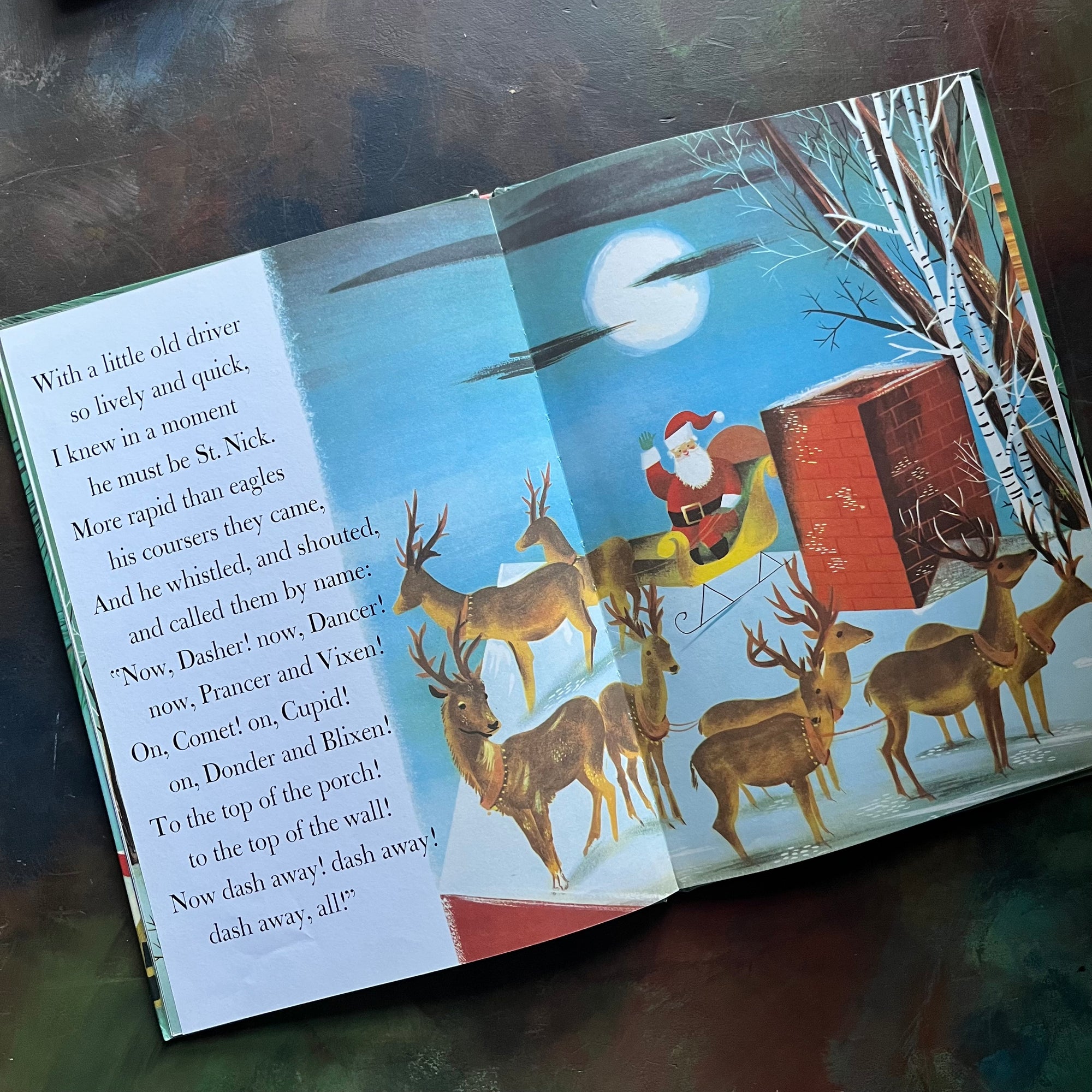 The Night Before Christmas by Clement C. Moore - Pictures by Leonard Weisgard