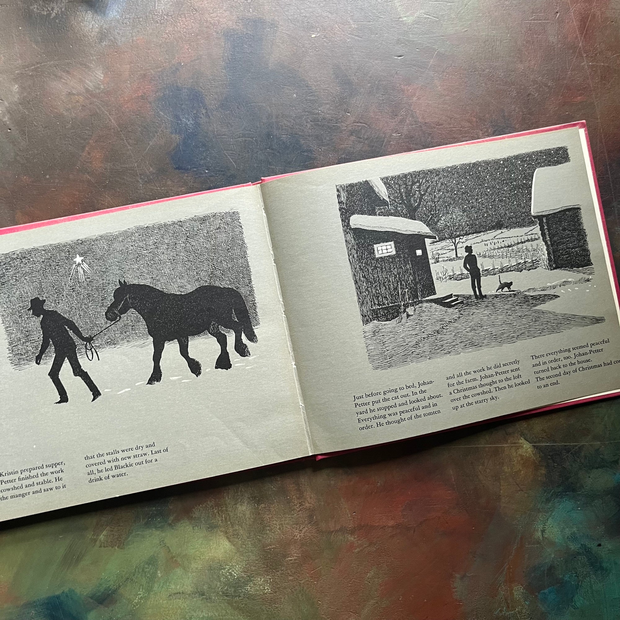 Christmas at the Tomten's Farm by Harold Wiberg