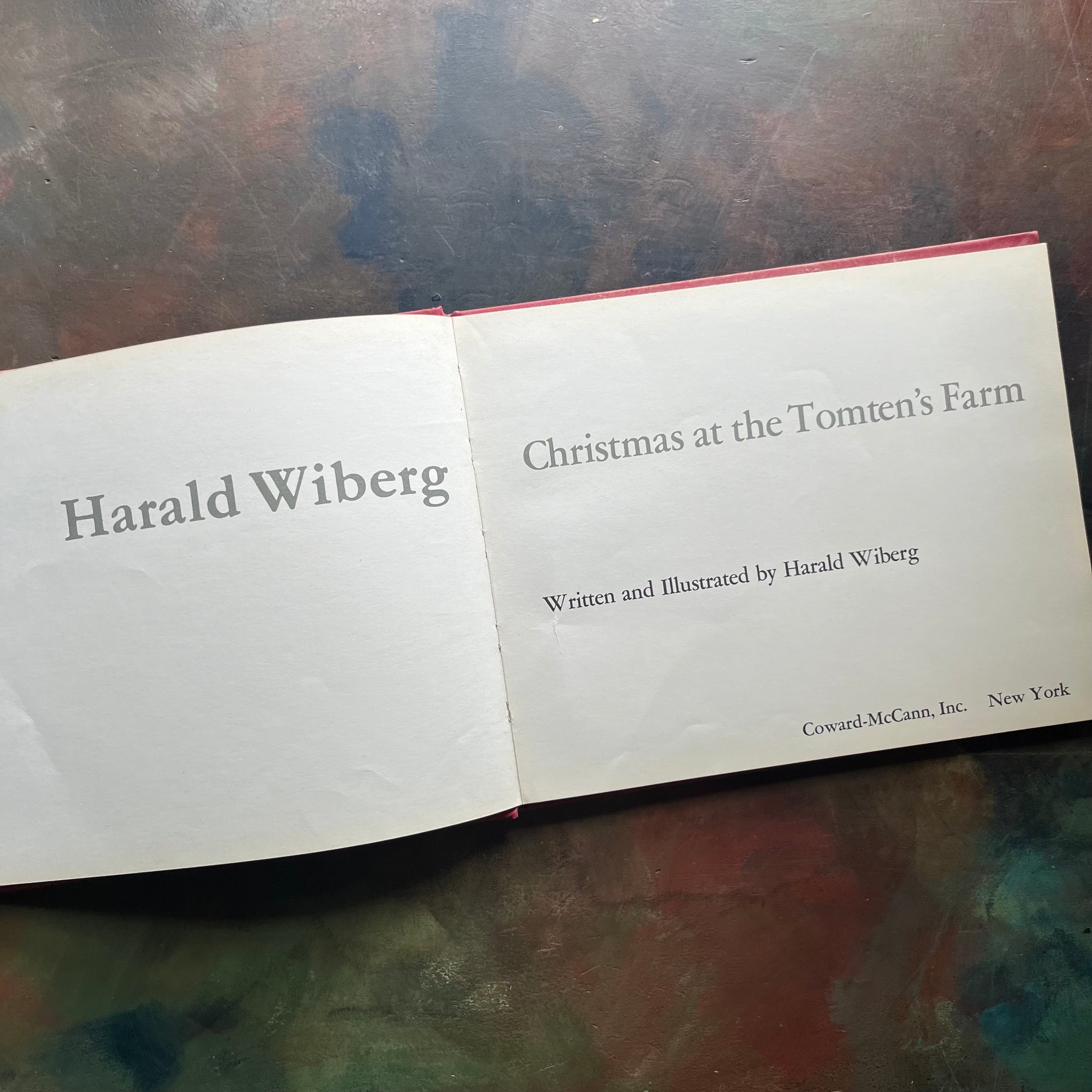 Christmas at the Tomten's Farm by Harold Wiberg