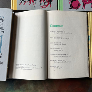 Classic Tales for Imaginative Readers – Junior Deluxe Editions Book Set of Five-Wizard of Oz, Pinocchio-classic children's literature-copyright & contents pages