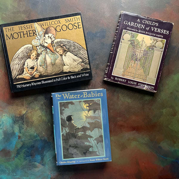Set of Three Classic Children's Books Illustrated by Jessie Wilcox