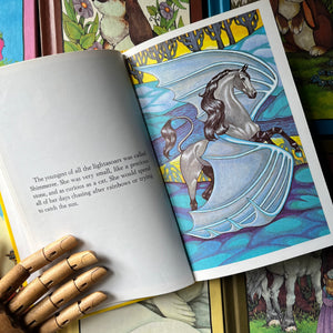 Collection of 7 Serendipity books written by Stephen Cosgrove with illustrations by Robin James -1980's kid's books-view of the illustrations by Robin James