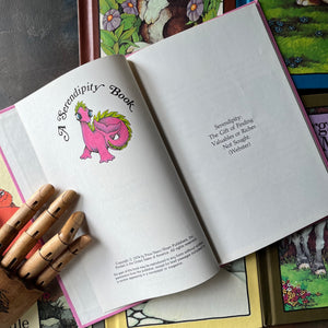 Collection of 7 Serendipity books written by Stephen Cosgrove with illustrations by Robin James -1980's kid's books-view of the copyright page