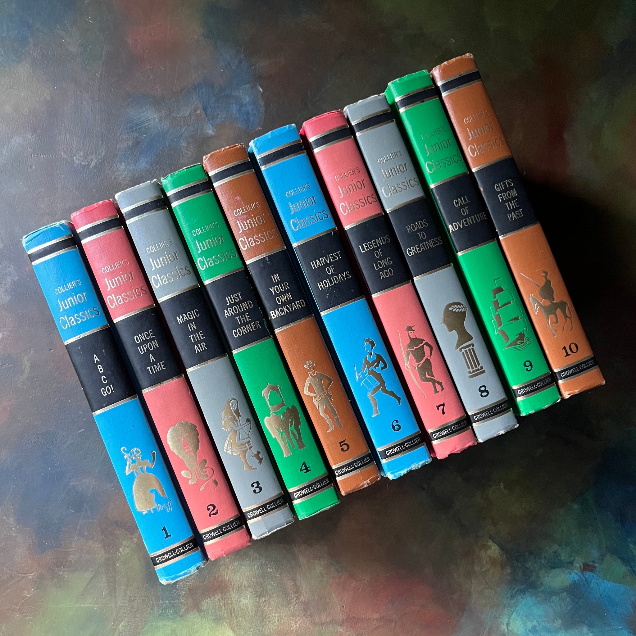 Collier's Junior Classics 10 Volume Complete Set For Sale - Log Cabin ...