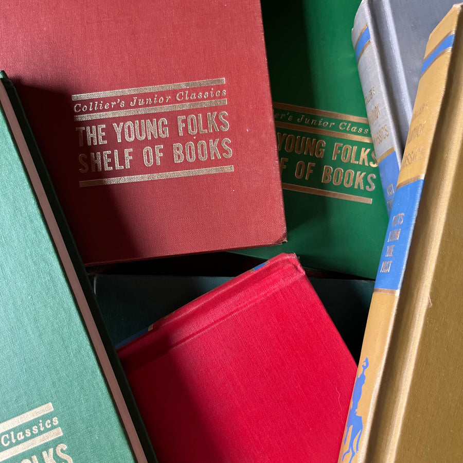 Collier's Junior Classics Young Folks Shelf of Books - 1962 First Prin ...