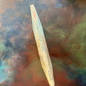 Corgiville Fair written and illustrated by Tasha Tudor-1971 First Edition-classic children's picture book-collector's edition-Corgi Dog Breed-view of the spine