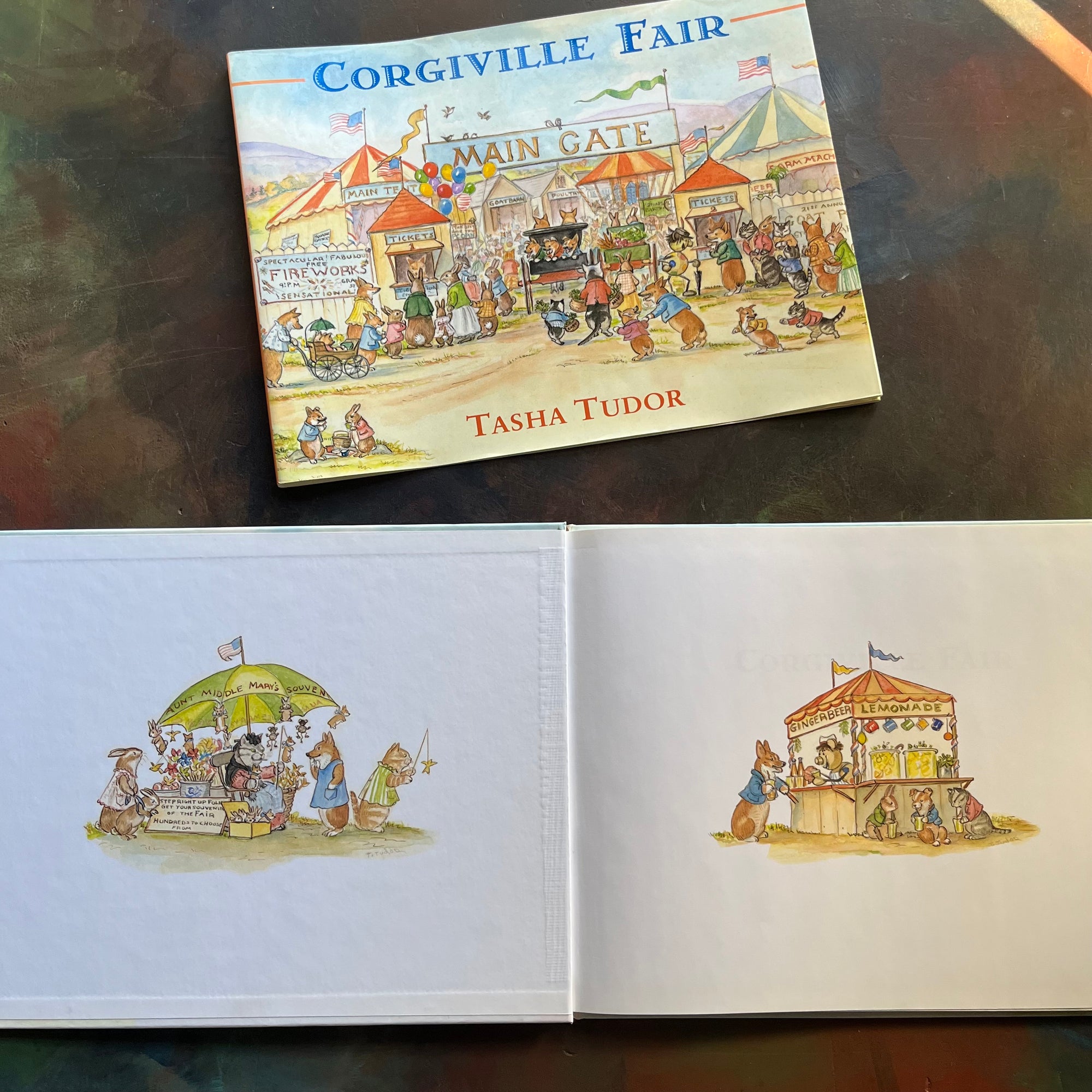Corgiville Fair by Tasha Tudor - 1971 Edition