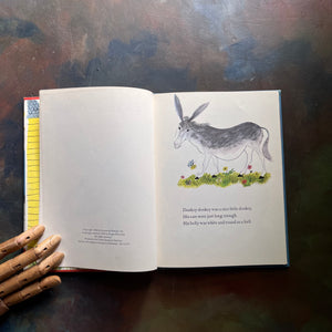 Donkey-Donkey Written & illustrated by Roger Duvoisin-Parent's Magazine Press Edition-vintage children's picture book-view of the copyright page
