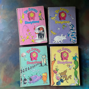 Dr. Seuss Storytime Complete Book Set - vintage children's stories-view of the front covers
