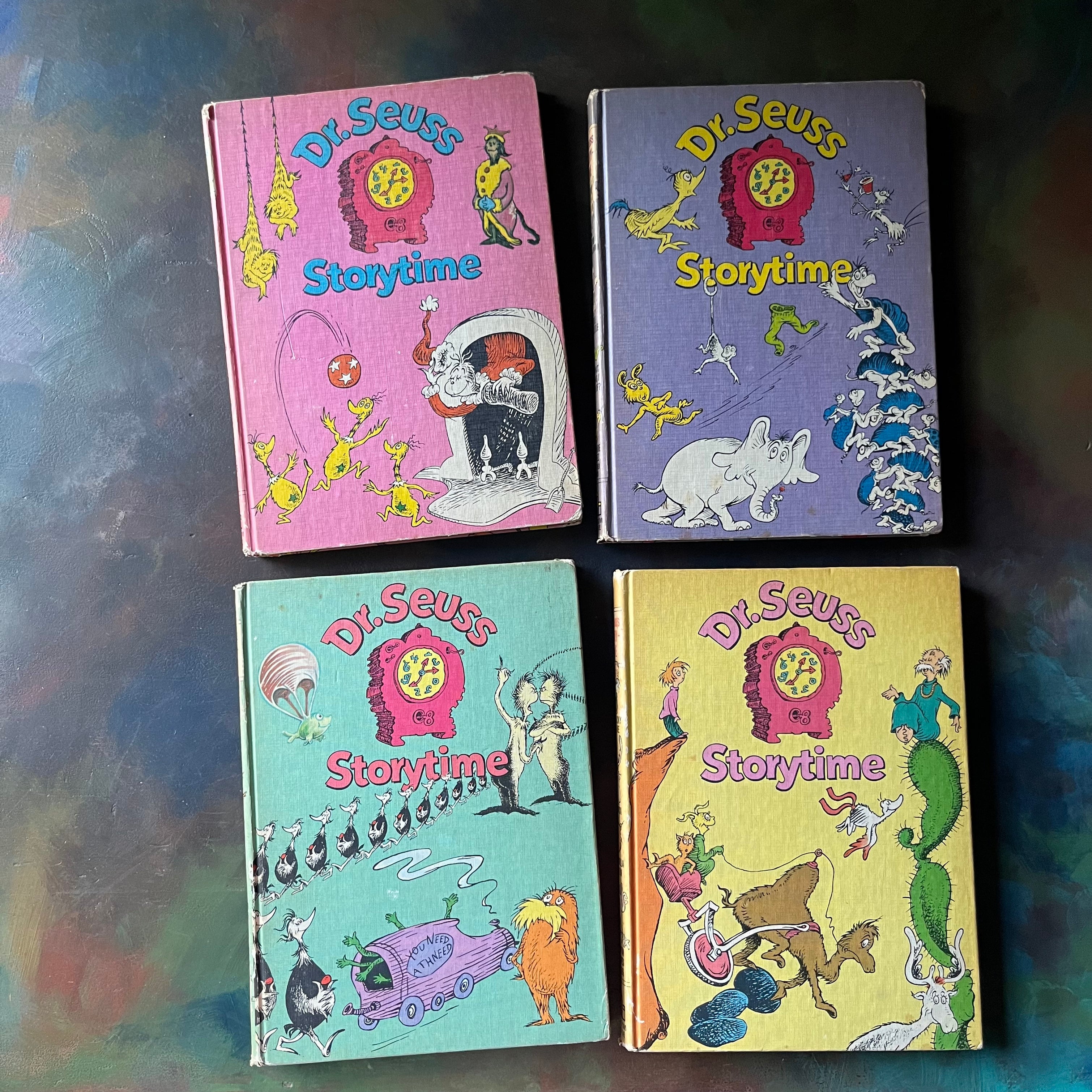 Random House Dr. Seuss Storytime Book Set - 4 Book Set 1974 - Log Cabin ...