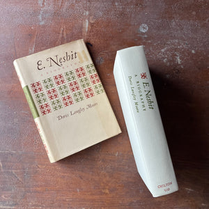 E. Nesbit A Biography by Doris Langley Moore-first edition-vintage children's author biography - view of the spine